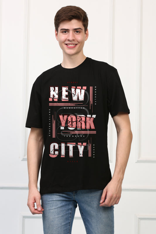 NY city Style Printed T shirt