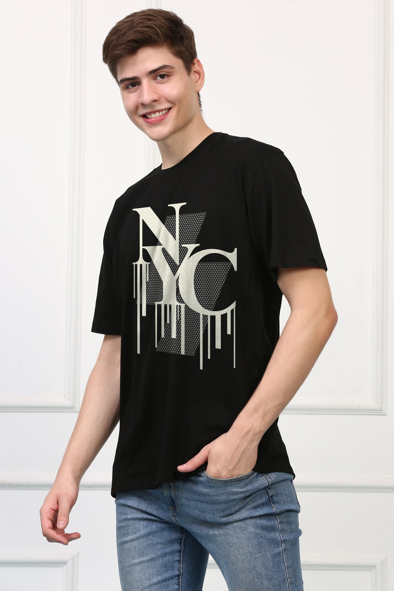 NYC printed T shirt