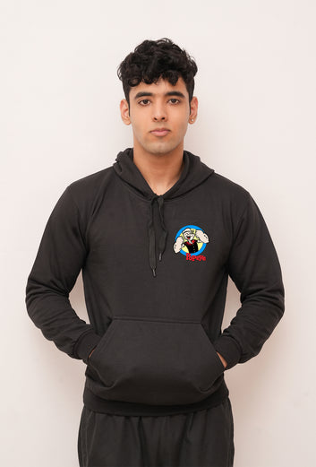 Cartoon Popeye Printed Hoodies