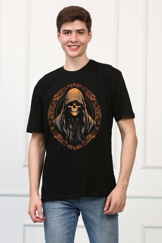 Men's Reaper 15 Oversized  Printed Tshirt