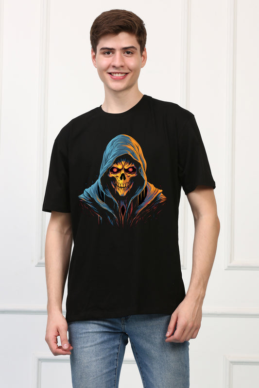 Men's Reaper 22 Oversized  Printed Tshirt