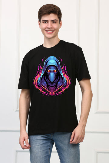 Men's Reaper 23 Oversized  Printed Tshirt