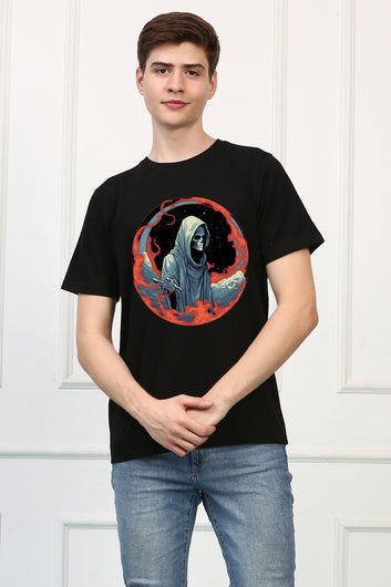 Men's Reaper 3 Oversized  Printed Tshirt