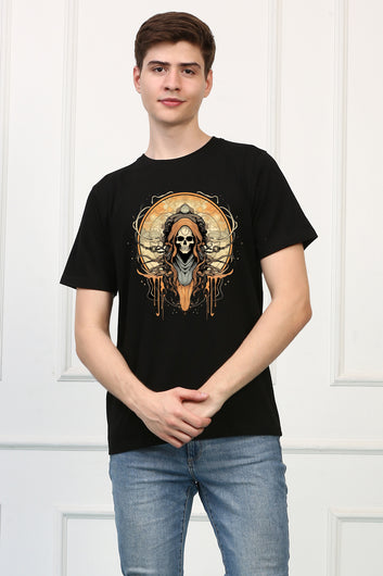 Men's Reaper 6 Oversized  Printed Tshirt