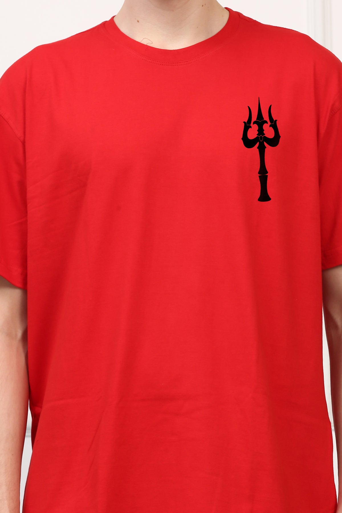 Shiva Trishul Printed oversized Tshirt