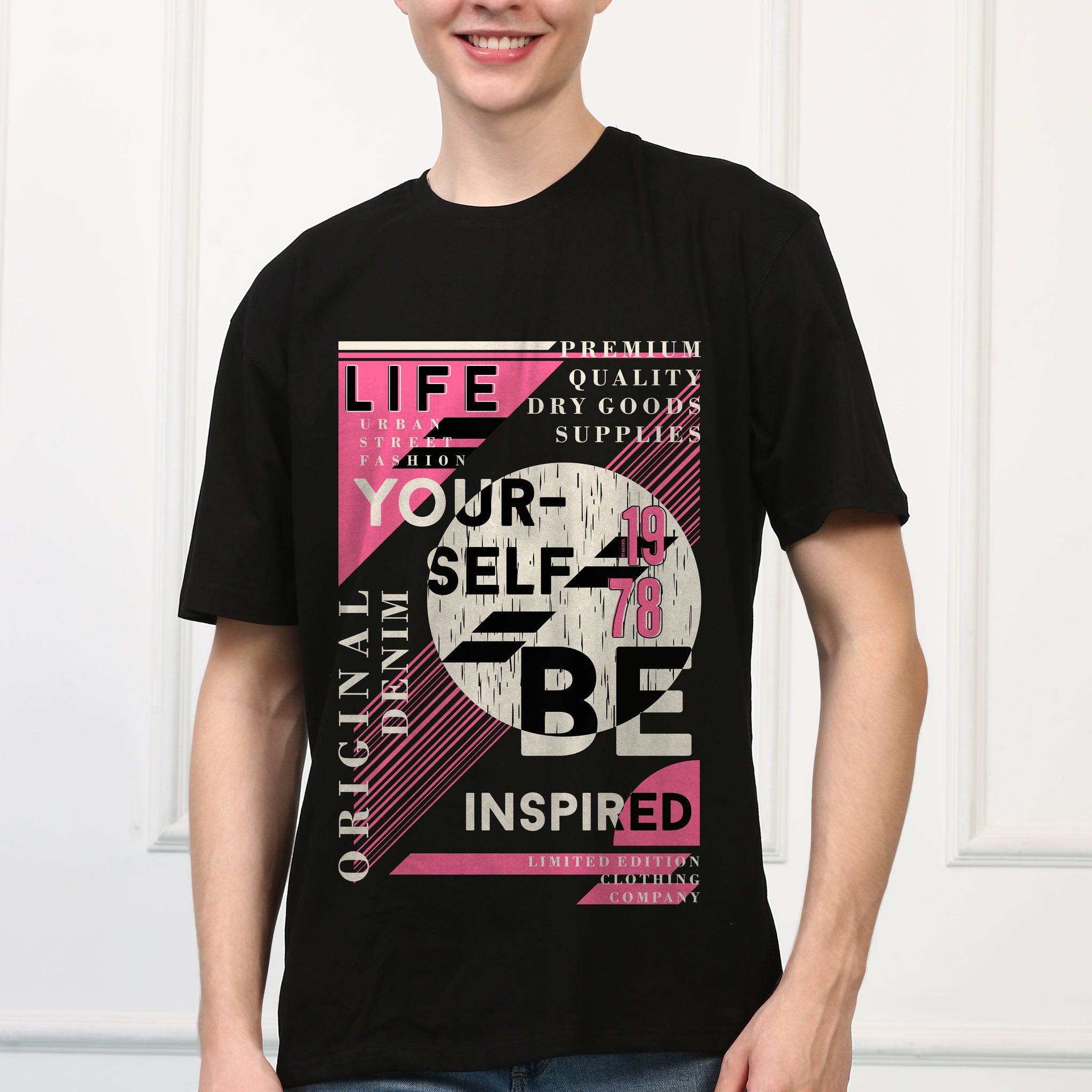 Yourself Printed T shirt