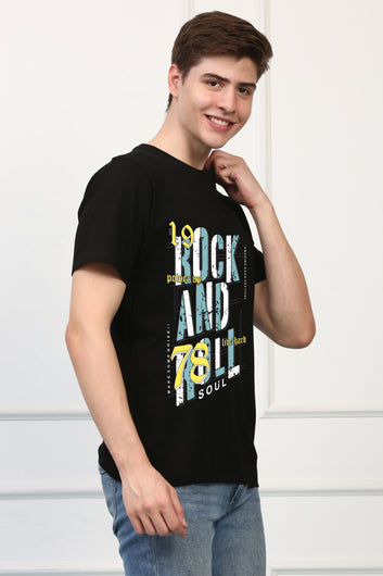 Rock and Roll Printed T shirt