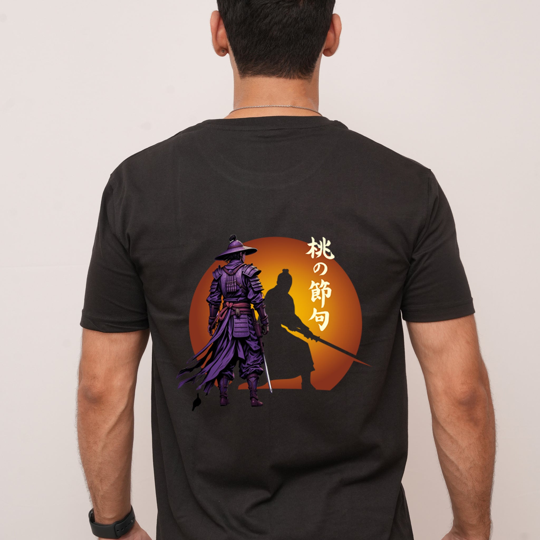 Anime Samurai Printed Tshirt