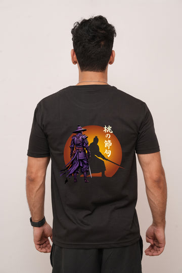 Anime Samurai Printed Tshirt