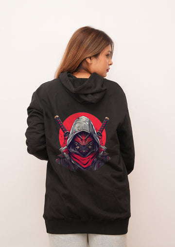 Anime Samurai  Printed Hoodies