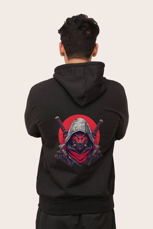 Aniime Samurai Printed Hoodies