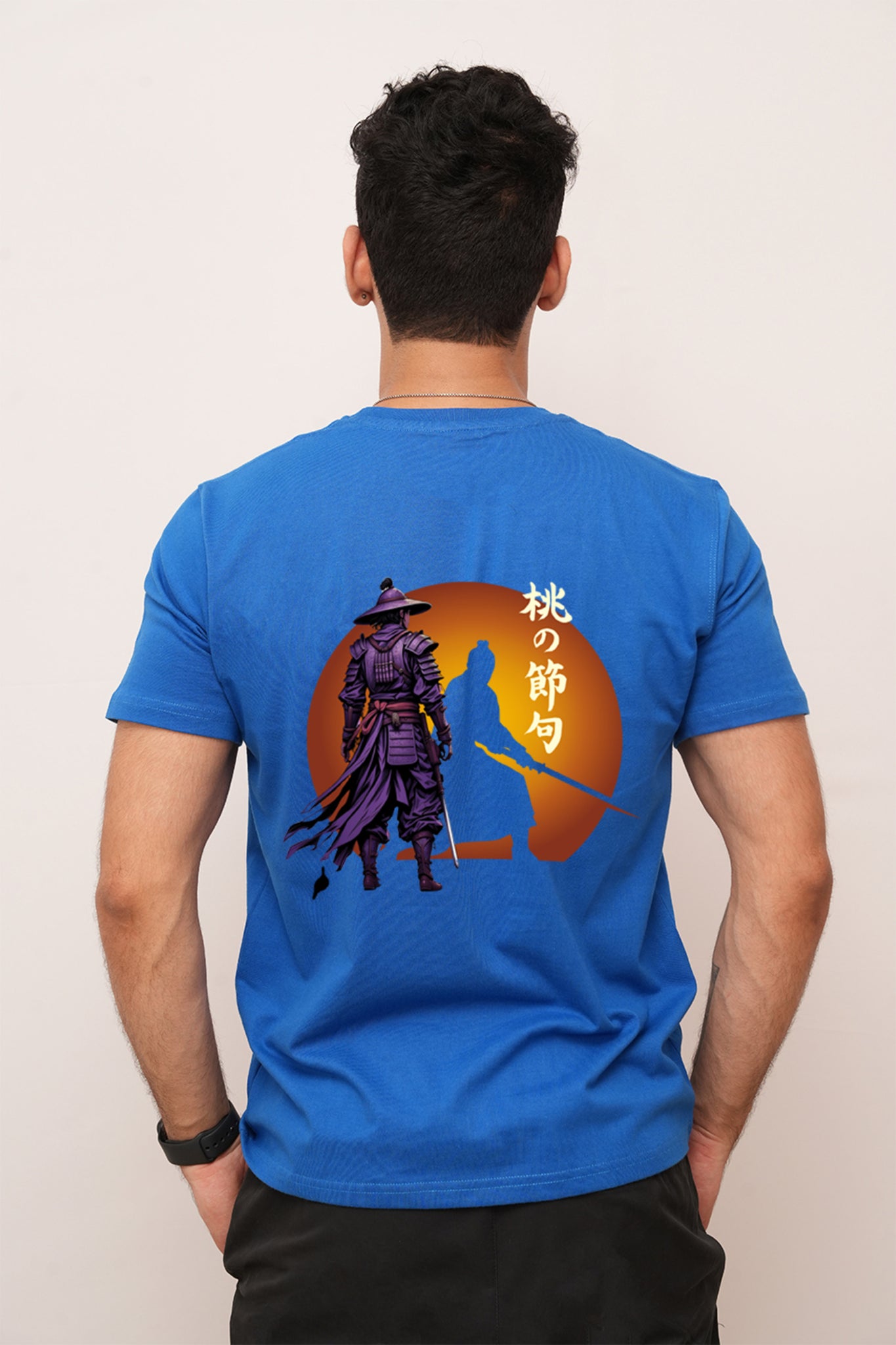 Anime Samurai Printed Tshirt