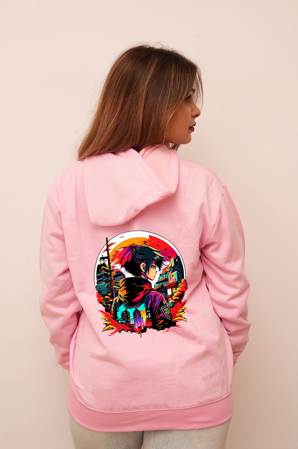 Graffitti Samurai Printed Hoodies