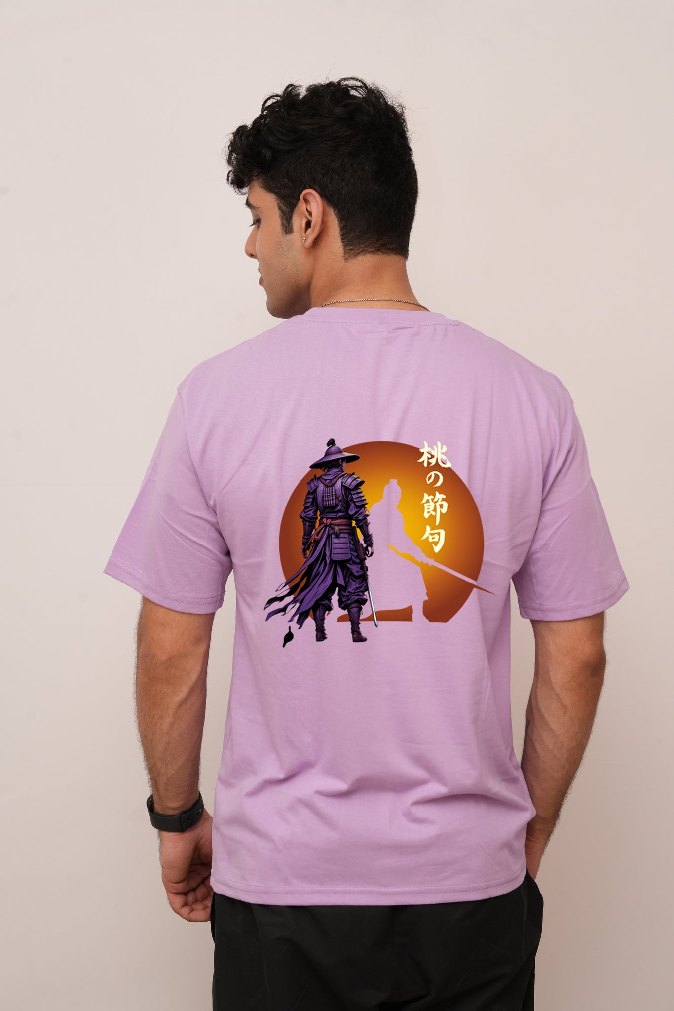 Anime Samurai Printed Tshirt