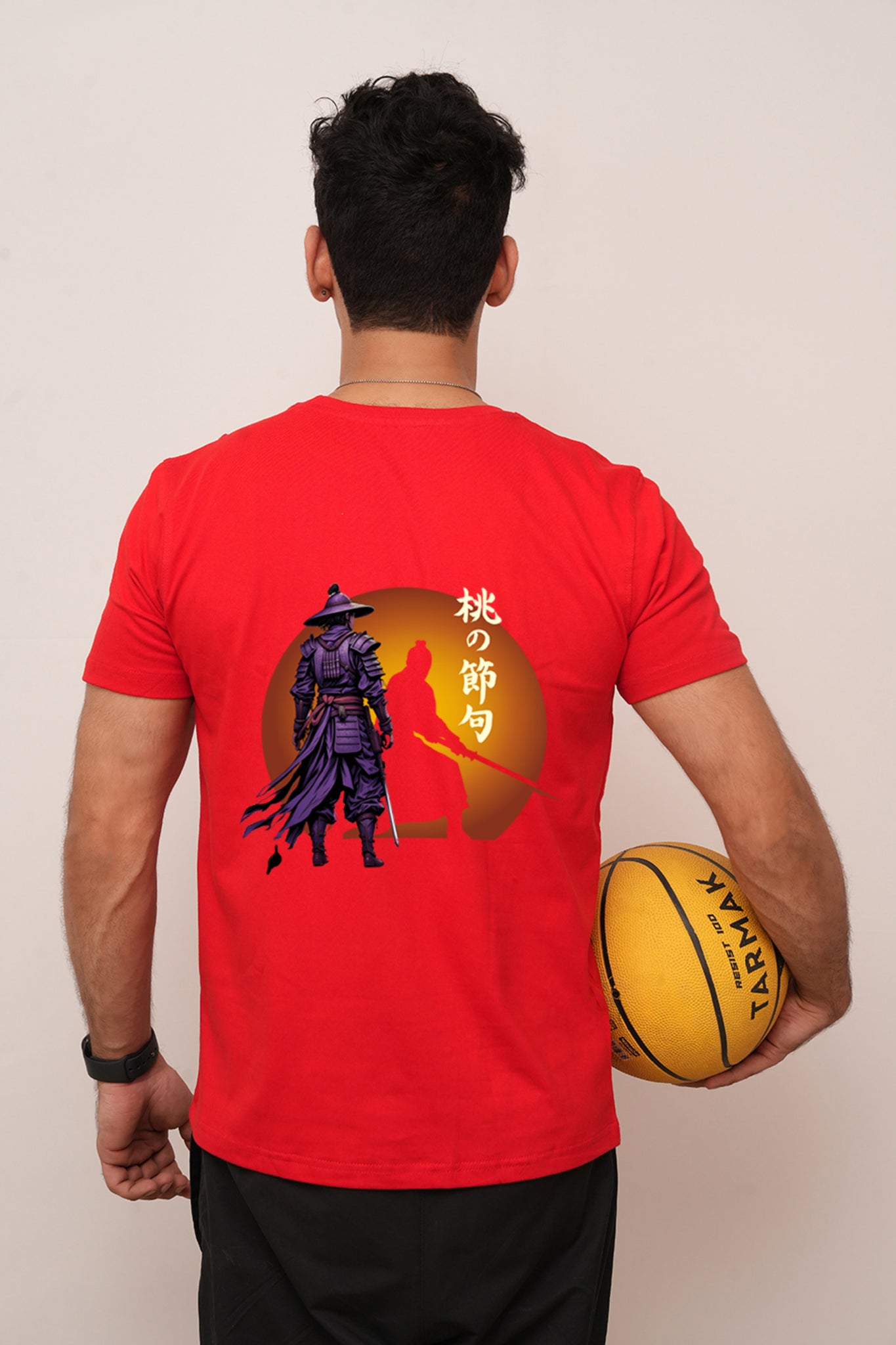 Anime Samurai Printed Tshirt