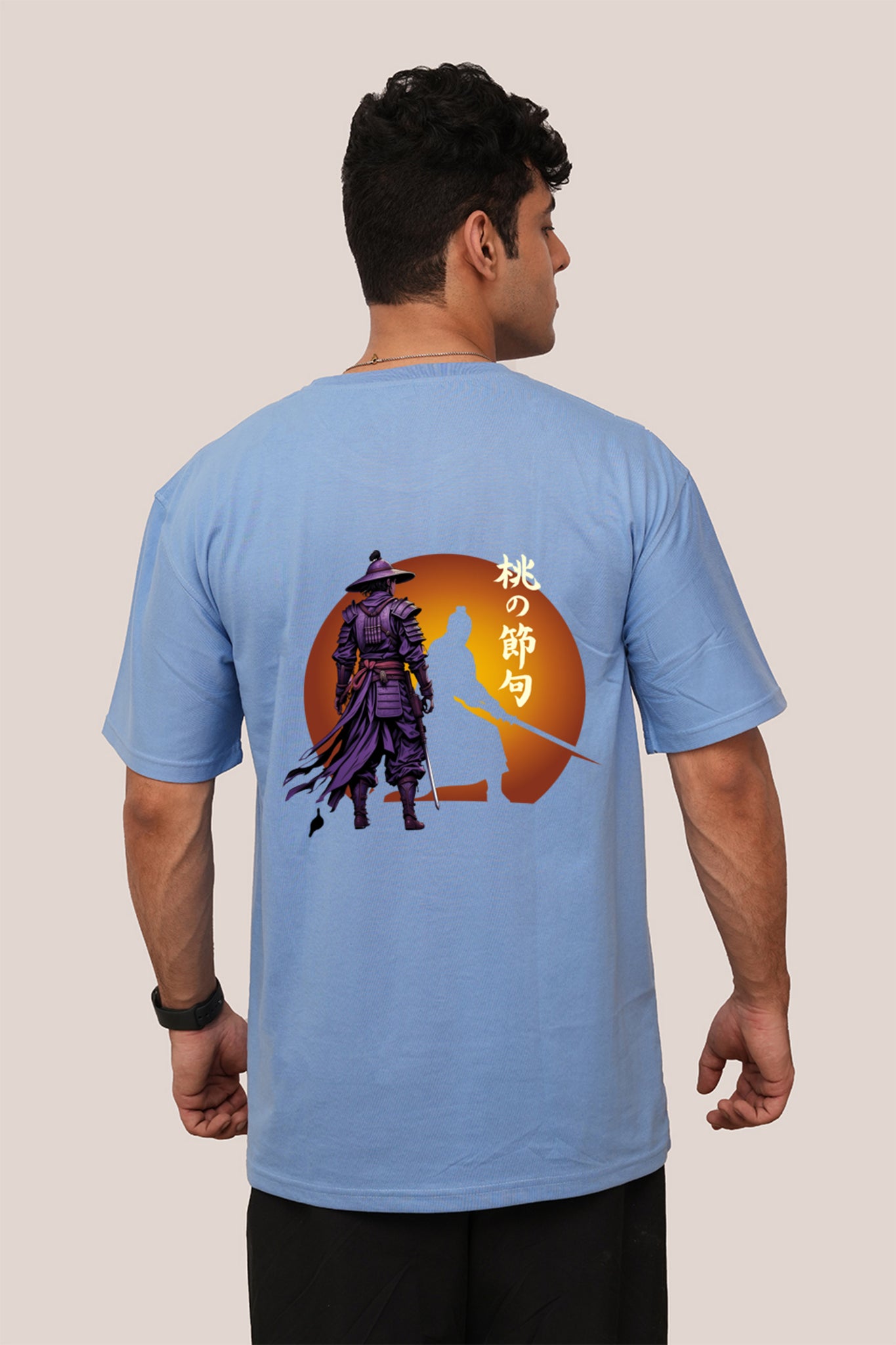 Anime Samurai Printed Tshirt