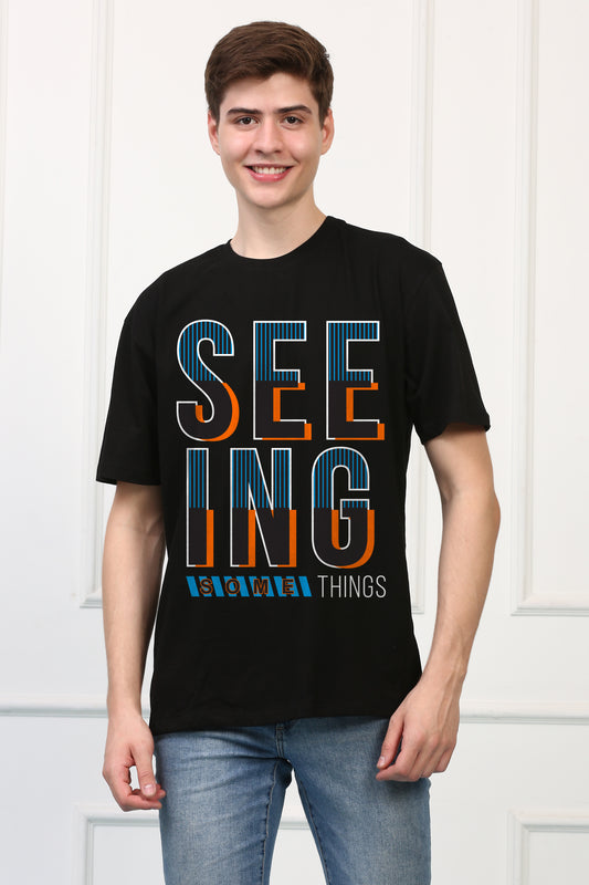 Seeing Printed T shirt