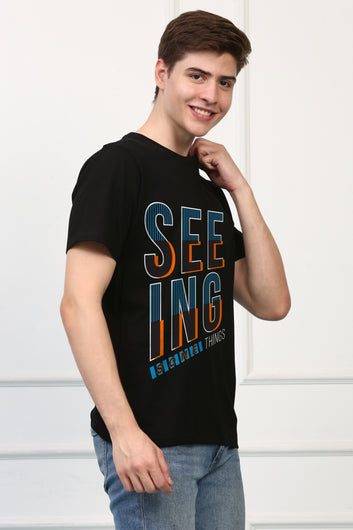 Seeing Printed T shirt