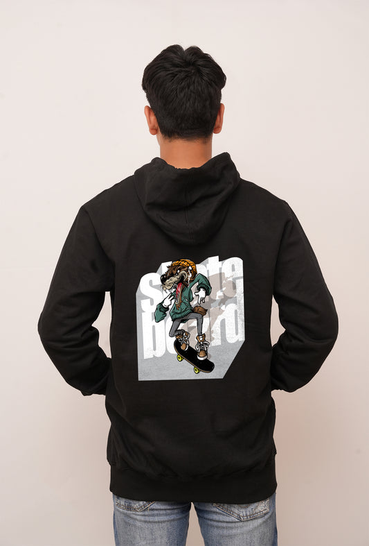 Graffitti Skate Board  Printed Hoodies