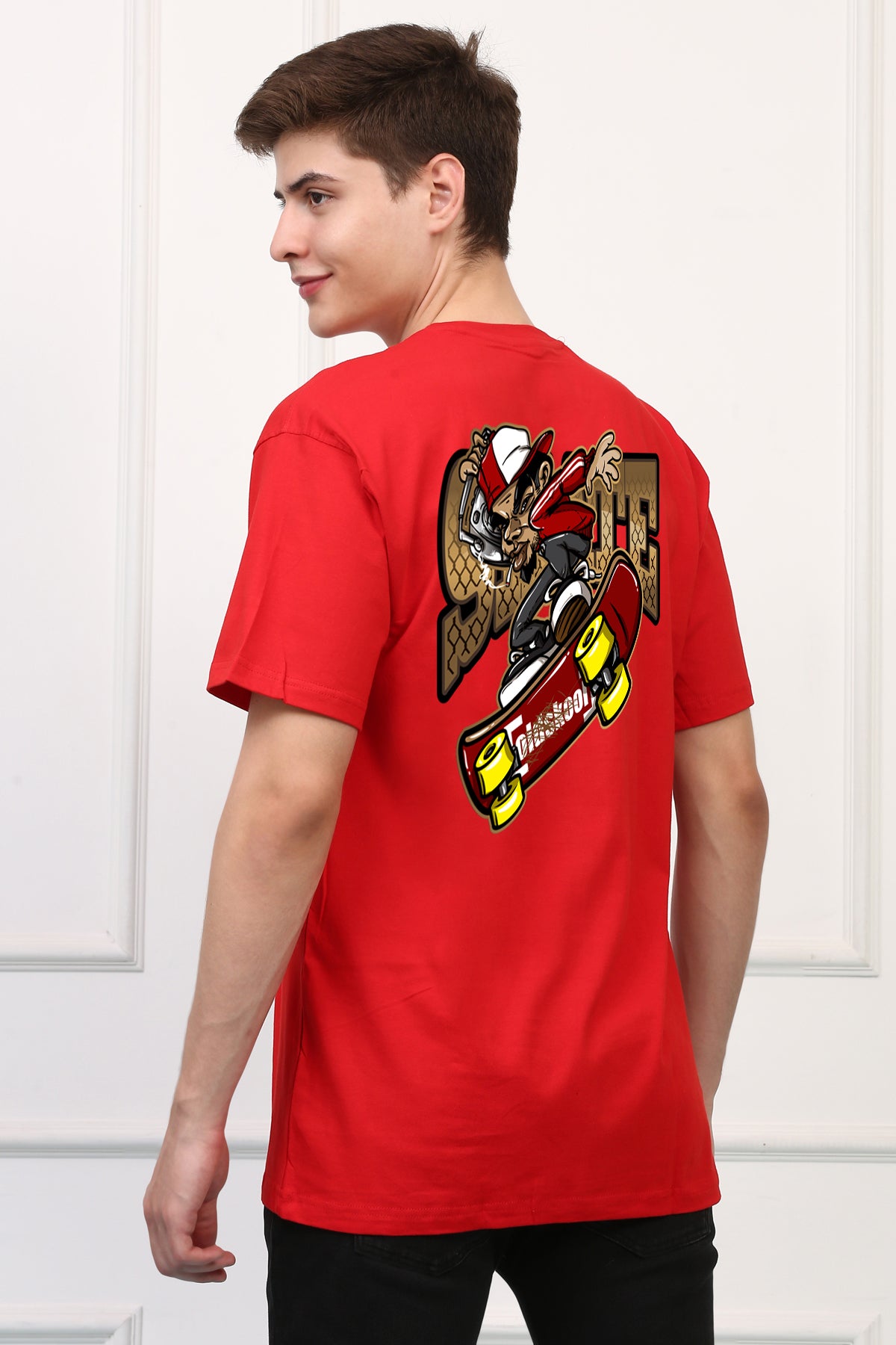 GRAFFITI Skate Oversized  Printed Tshirt