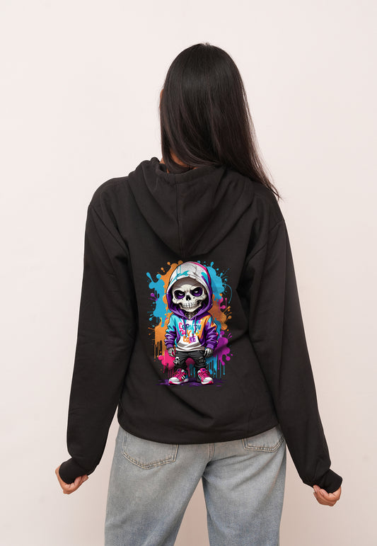 Graffitti Skull Hoodies Printed Hoodies