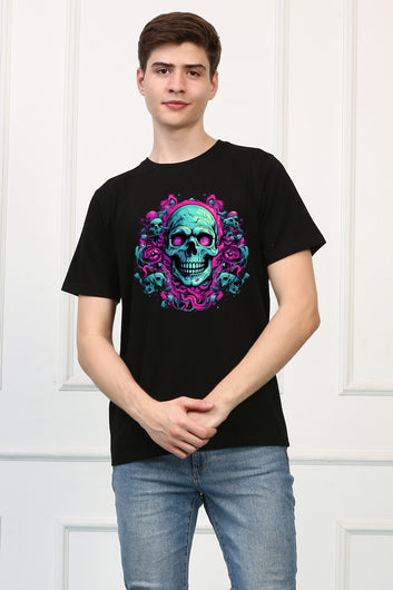 Skulls  10 Oversized  Printed Tshirt