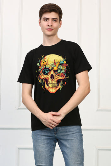 Skulls  13 Oversized  Printed Tshirt