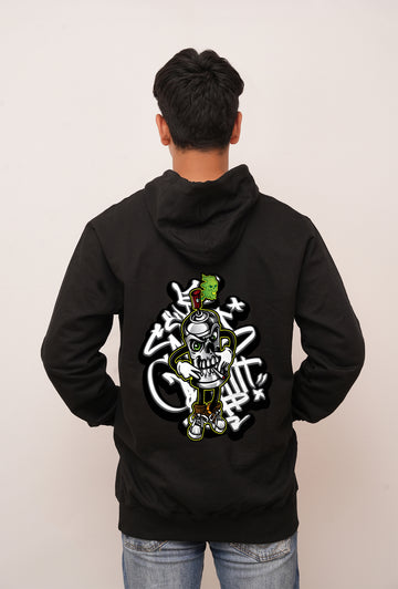 Graffitti Skate Smoke Printed Hoodies