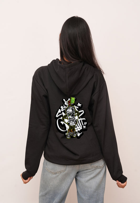 Graffitti Smoke  Printed Hoodies