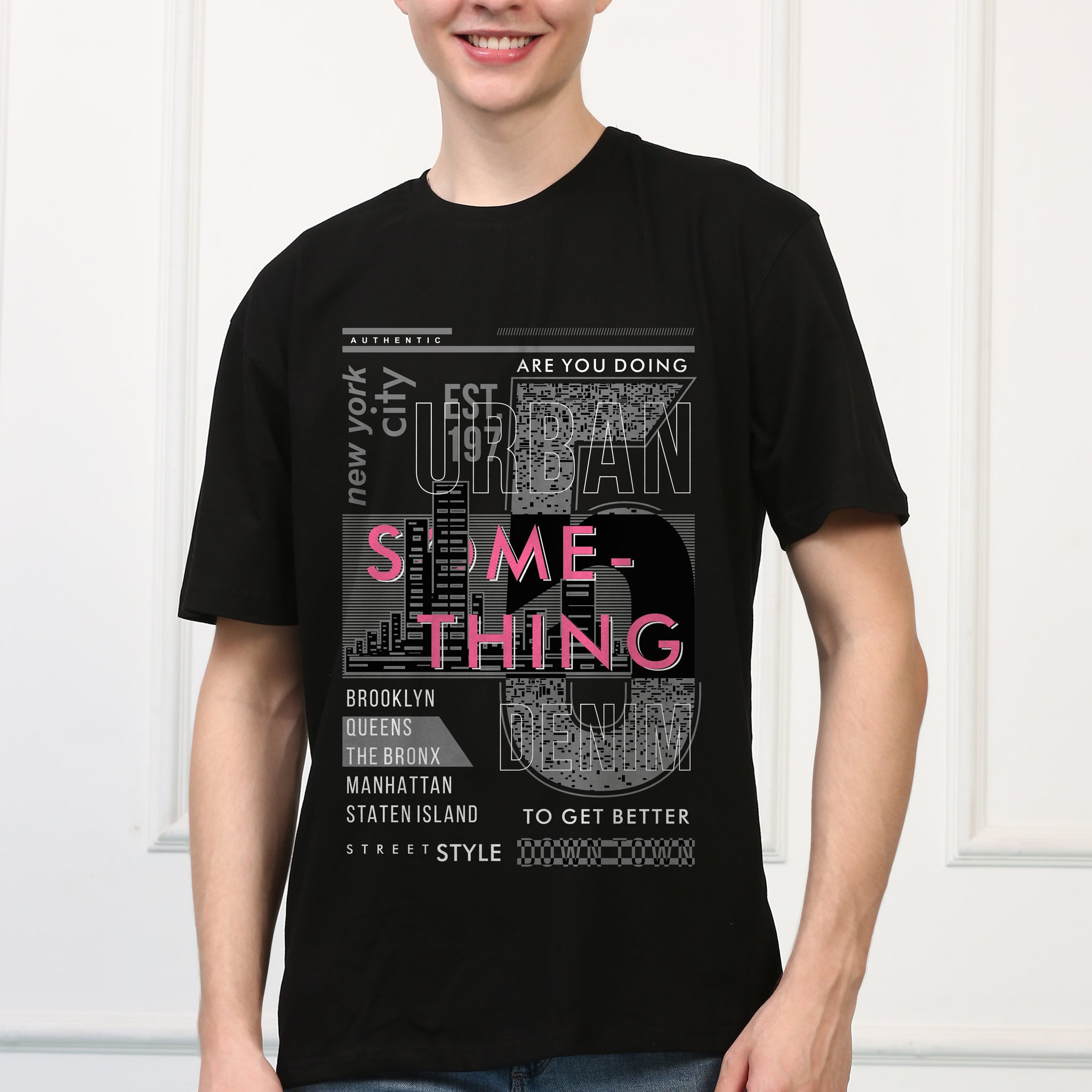 Urban Something Printed Tshirt