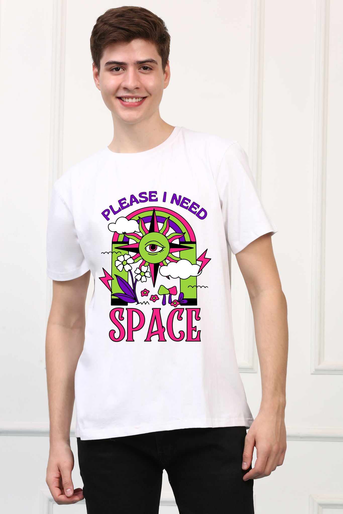 Space Printed Tshirt