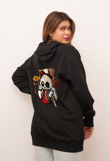 Graffitti Spray Panda  Printed Hoodies