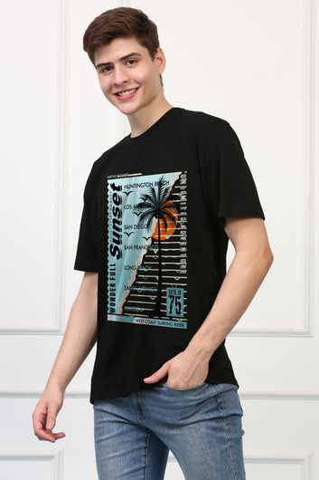 Sunset Printed T shirt