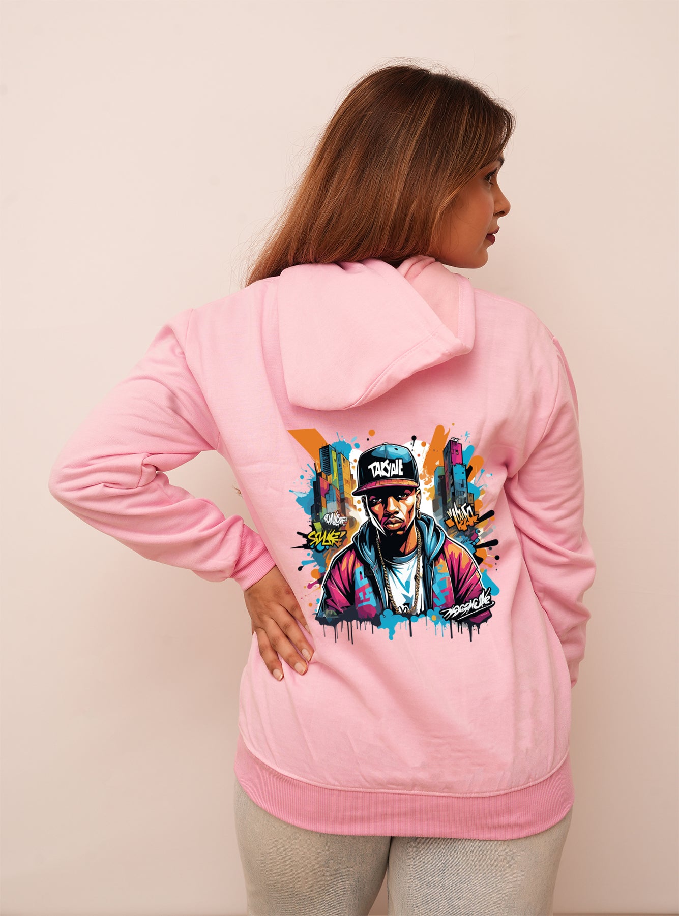 Graffitti Takylene Printed Hoodies