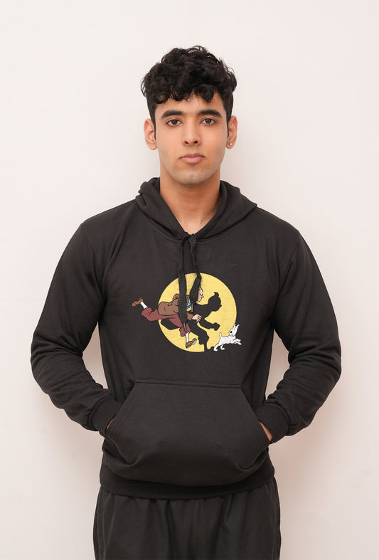 Cartoon Tim - Tim Printed Hoodies