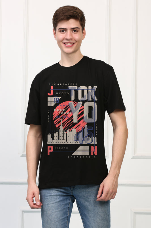 Tokyo 1945  Printed Tshirt