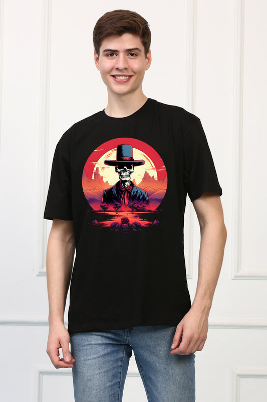 TOMBSTONE 2 Oversized  Printed Tshirt