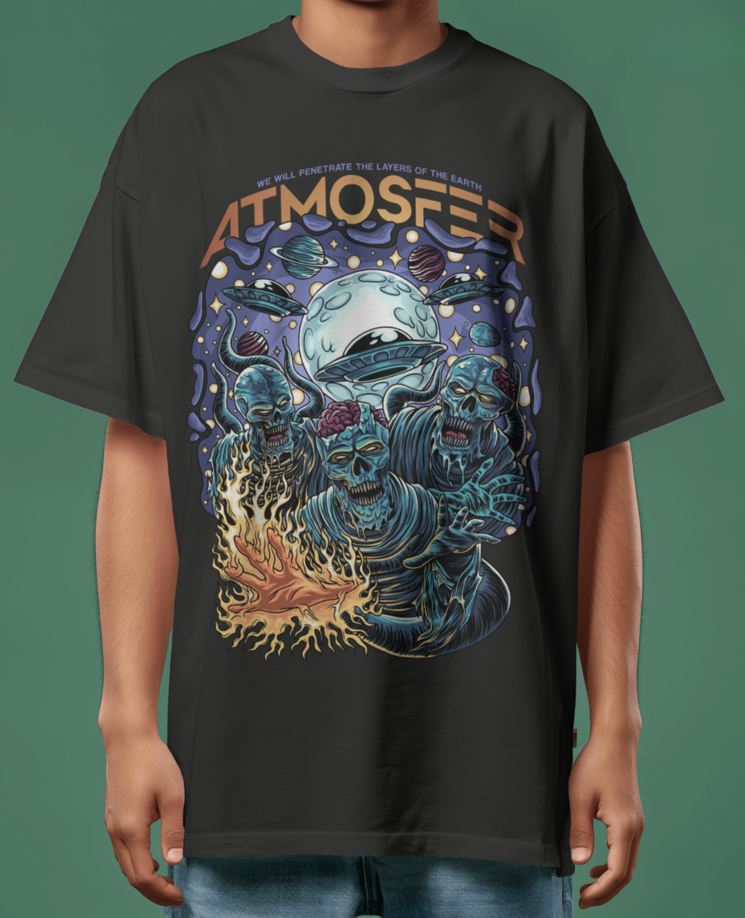 Atmosfer: Cosmic Voyager Tee