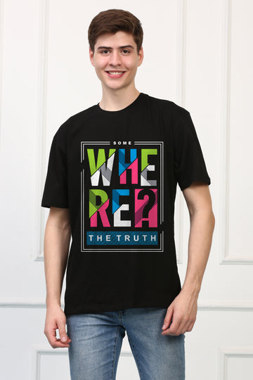 Where Printed T shirt