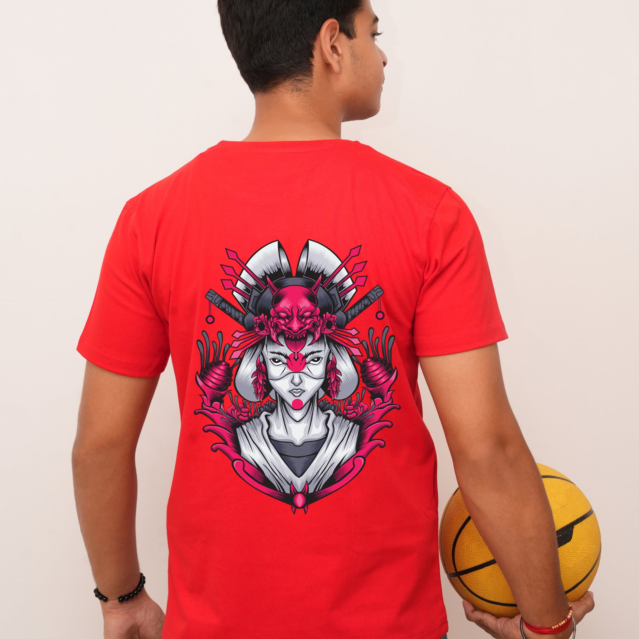 Anime Geisha  Printed Tshirt