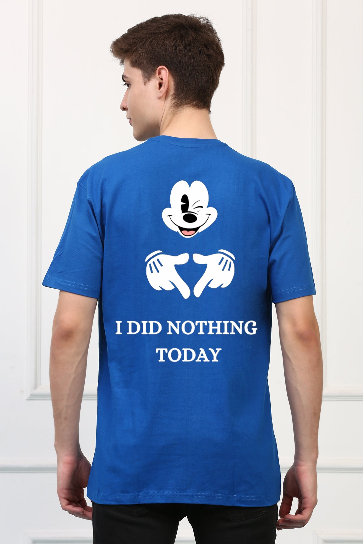 Oversized I Did Nothing today Printed Tshirt