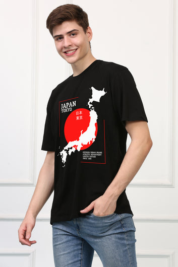 Japan Tokyo Printed T Shirt