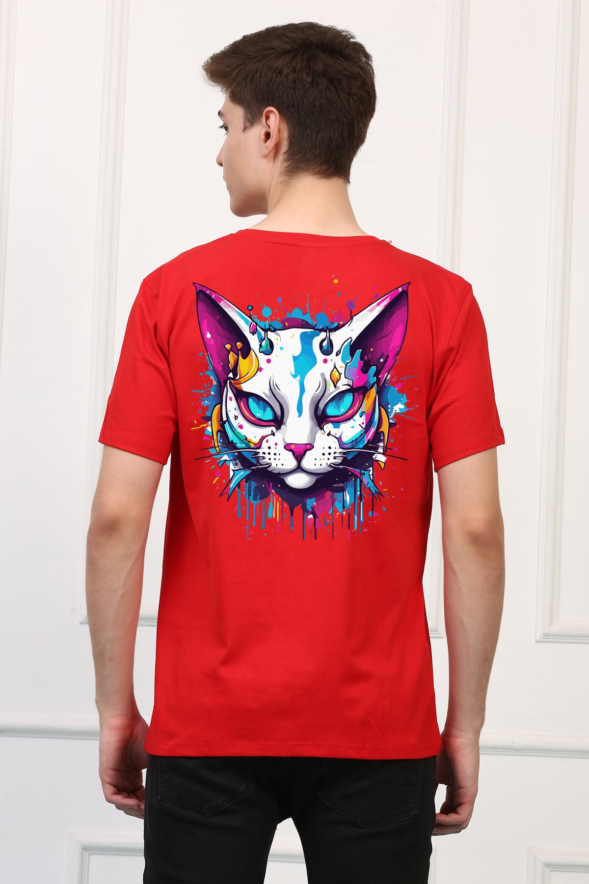 Oversized Kat  Printed Tshirt