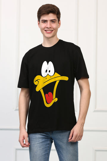 Oversized Looney Tunes Cartoons Printed Tshirt