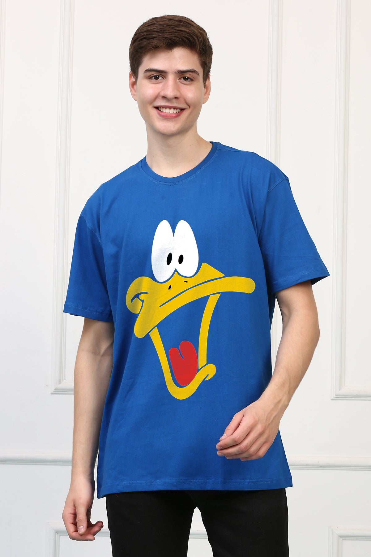 Oversized Looney Tunes Cartoons Printed Tshirt