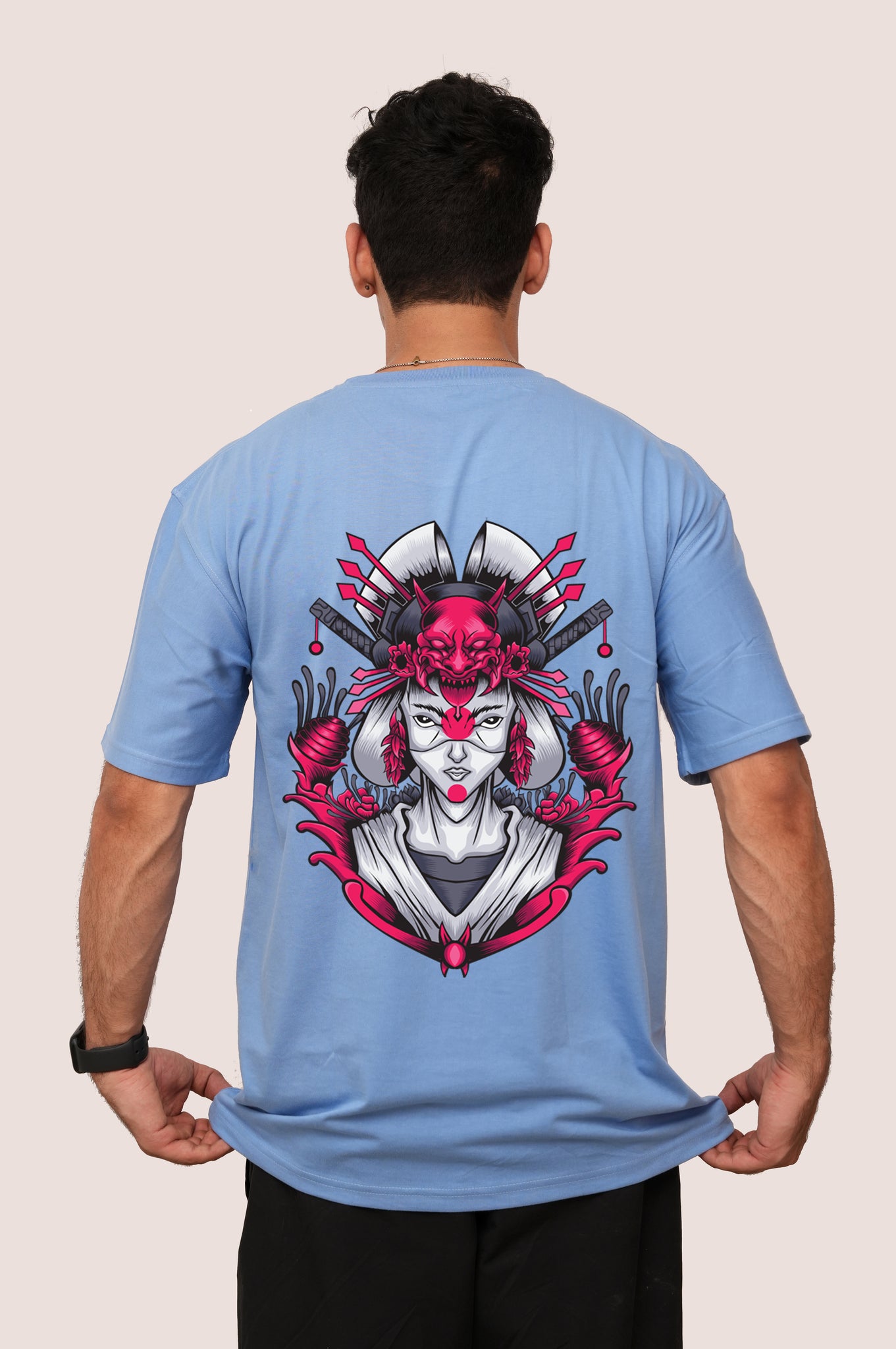 Anime Geisha  Printed Tshirt