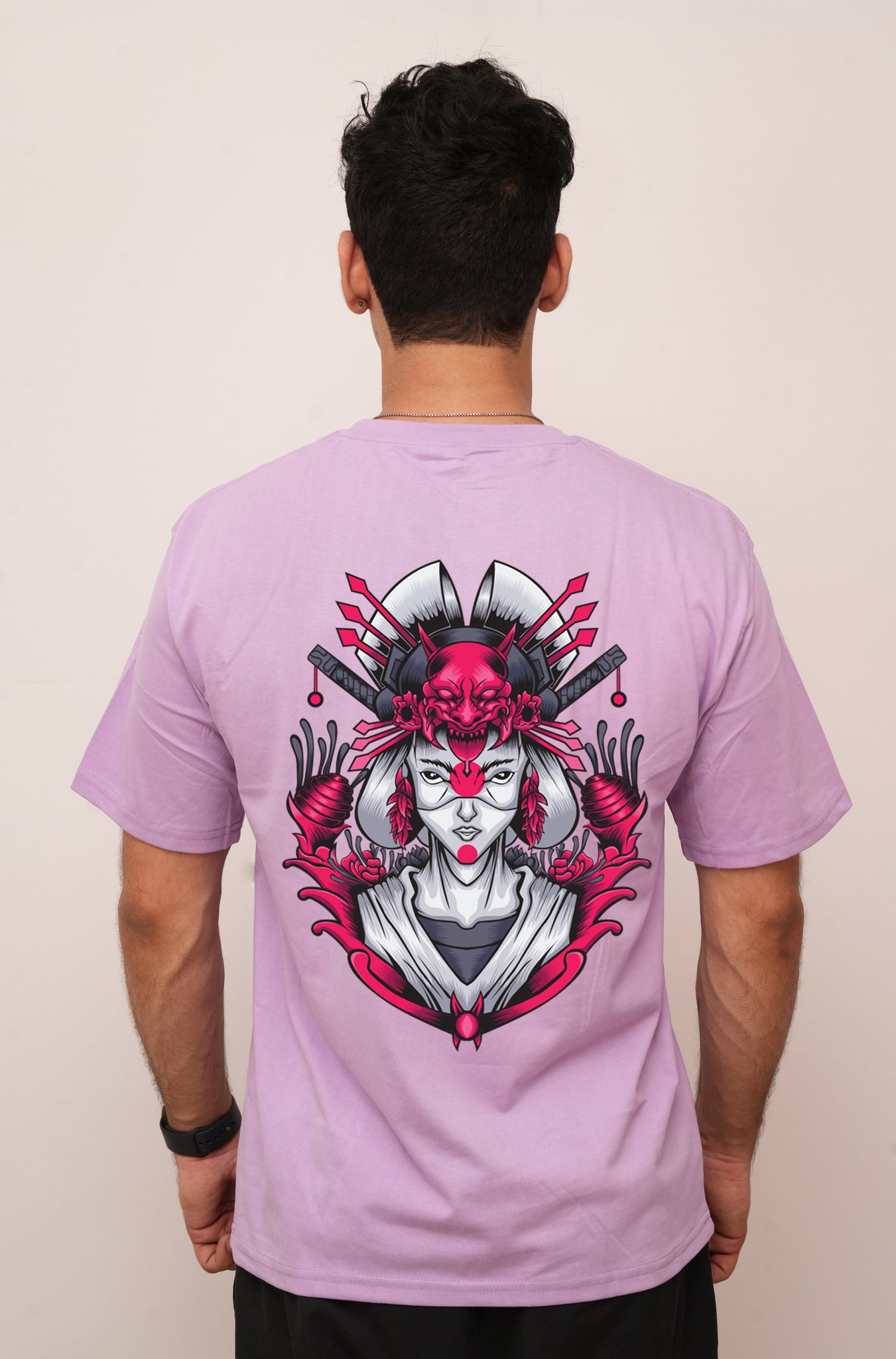 Anime Geisha  Printed Tshirt