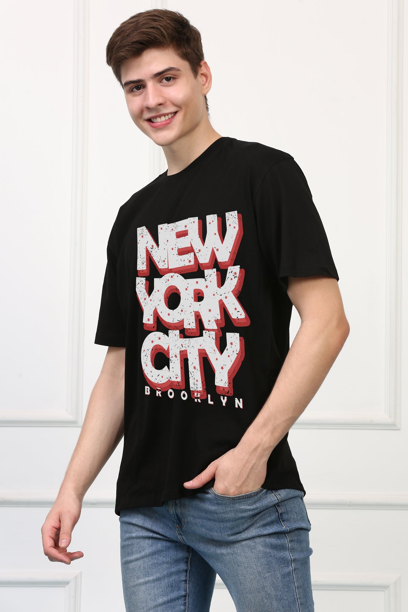 NYC printed T shirt