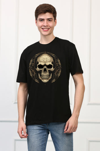 Skulls  1 Oversized  Printed Tshirt