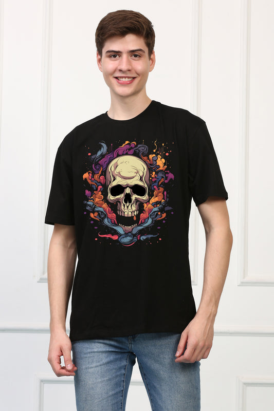 Skulls  6 Oversized  Printed Tshirt